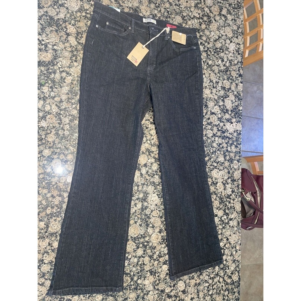 Two Pairs Jean Star Stretch Jeans Size 16/P Bootcut One Pair New, One Pair Used